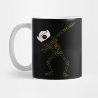 Dabbing skeleton Nurse Halloween Mug